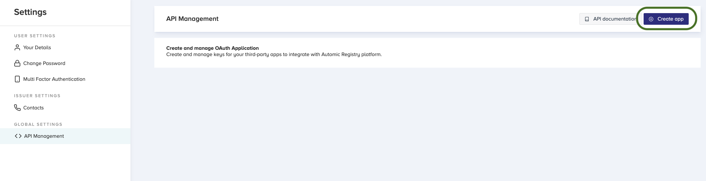 create app 1